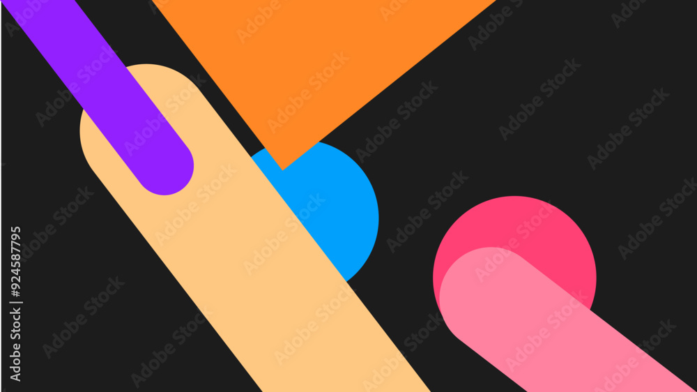 ABSTRACT DARK BACKGROUND SMOOTH LIQUID WITH GEOMETRIC CIRCLE SHAPES FLAT COLORFUL DESIGN VECTOR TEMPLATE GOOD FOR MODERN WEBSITE, WALLPAPER, COVER DESIGN ABSTRACT DARK BACKGROUND SMOOTH LIQUID WITH GEOMETRIC CIRCLE SHAPES FLAT COLORFUL DESIGN VECTOR TEMPLATE GOOD FOR MODERN WEBSITE, WALLPAPER, COVER DESIGN