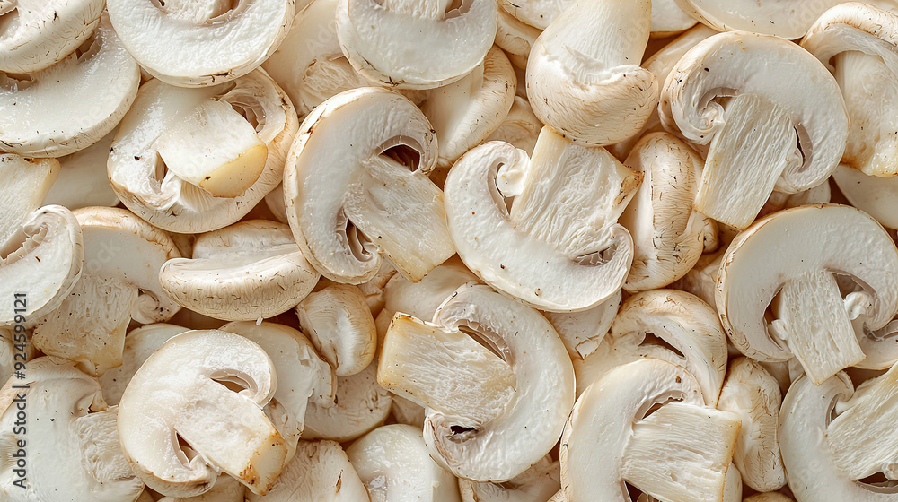 Mushroom Slices. fresh mushroom slices food background texture: mushroom, fresh, champignon, slice,, background Mushroom Slices. fresh mushroom slices food background texture: mushroom, fresh, champignon, slice,, background