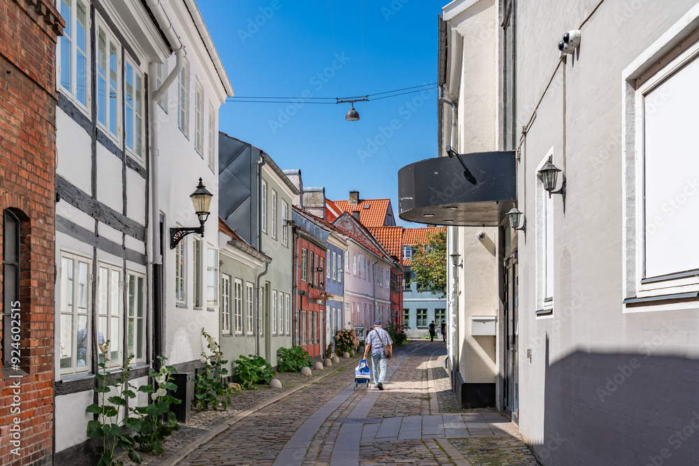 Obraz premium Views around the Danish city of Helsingor