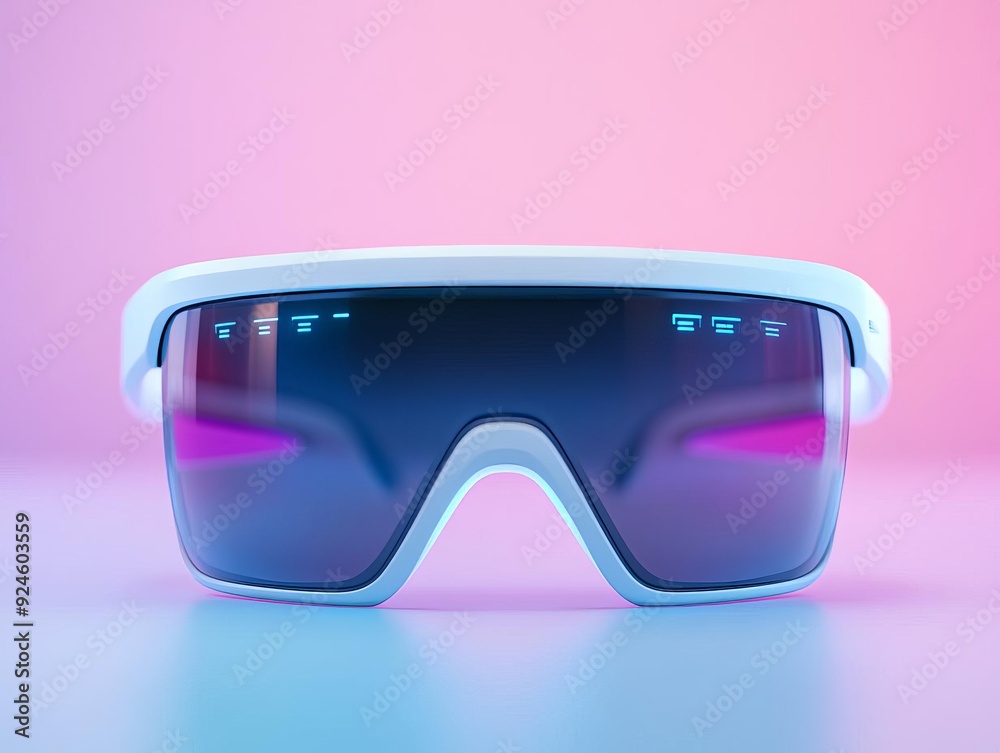 Augmented reality glasses view of a global e-marketplace Augmented reality glasses view of a global e-marketplace
