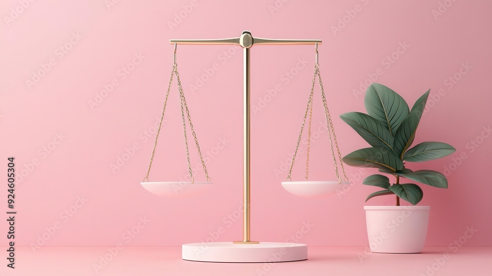 Evaluation metric scales, balanced assessments, deep concept analysis, 3D illustration Evaluation metric scales, balanced assessments, deep concept analysis, 3D illustration