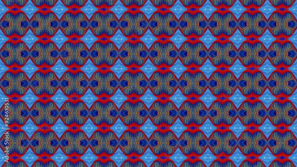 Kaleidoscope seamless looped patterns motion graphics background. 4k Kaleidoscope seamless looped patterns motion graphics background. 4k