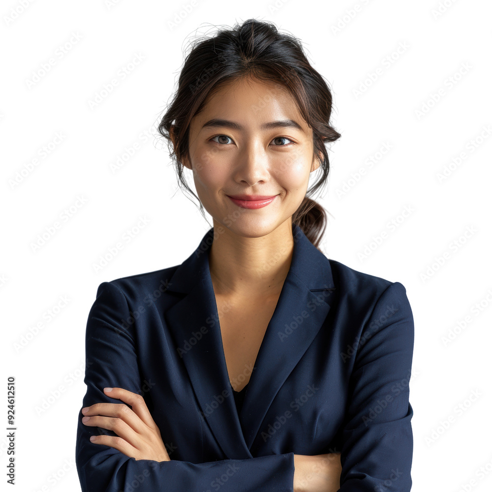 Empowerment and Professionalism A Confident Businesswoman in a Dark Suit Empowerment and Professionalism A Confident Businesswoman in a Dark Suit