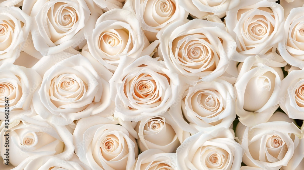 Seamless background with white rose Seamless background with white rose