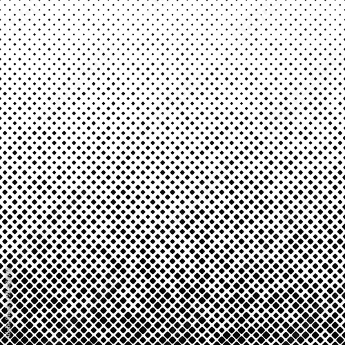 Random geometrical diagonal square pattern background - abstract black and white vector illustration with squares