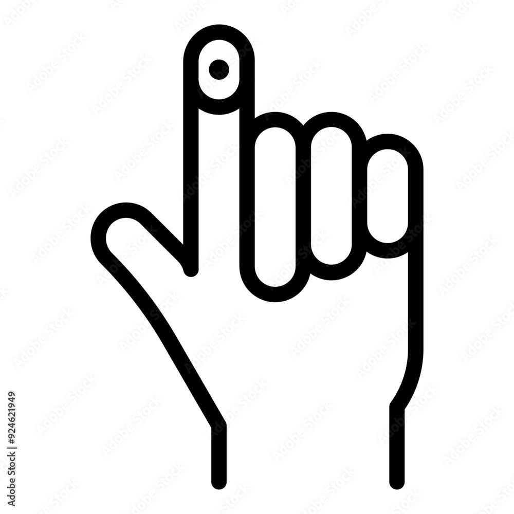 Blood test icon in outline style Blood test icon in outline style
