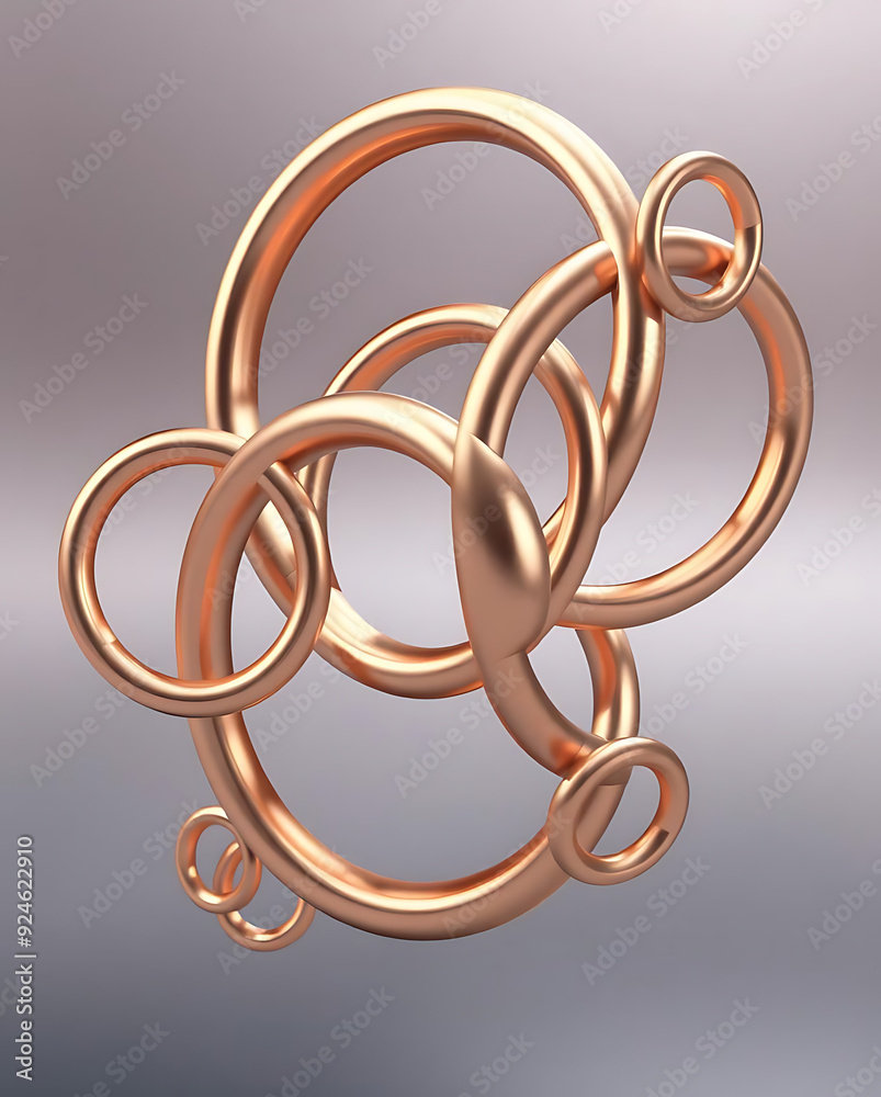 3D Interconnected Rings