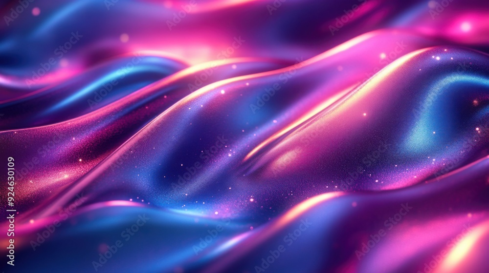 Fototapeta premium Vibrant Abstract Patterns Fluidity and Color in Design