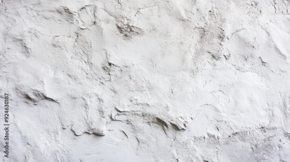 Naklejka premium Textured White Wall with Rough Patterns and Minimalist Finish