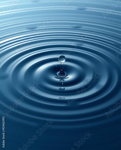 3D Ripple Effect on Water Surface