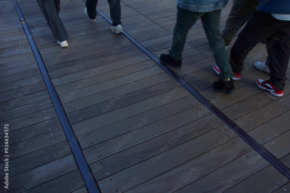 Obraz premium 横浜みなとみらいの風景 都市風景 インバウンド