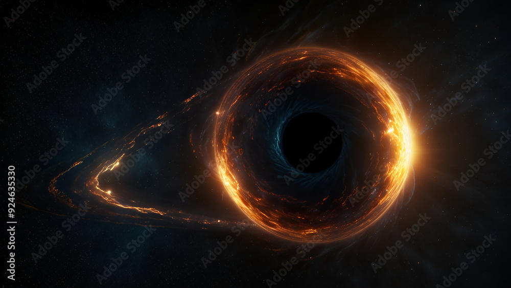 the image of a mesmerizing black hole surrounded by a luminous accretion disk the image of a mesmerizing black hole surrounded by a luminous accretion disk