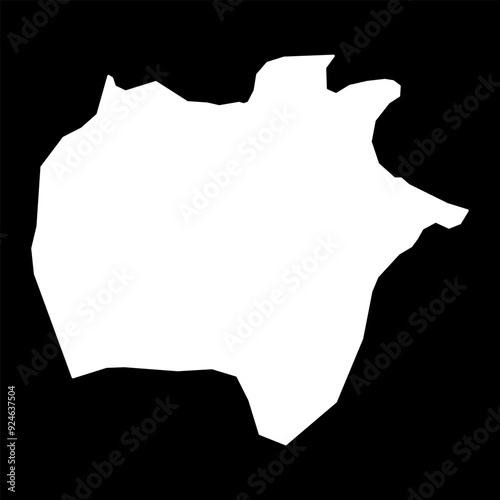 Ekiti state map, administrative division of the country of Nigeria. Vector illustration. photo