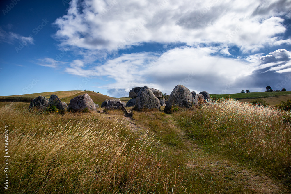 Obraz premium Ancient ruins in Denmark