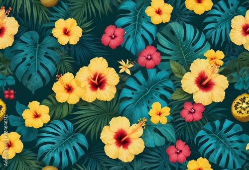 Floral seamless pattern