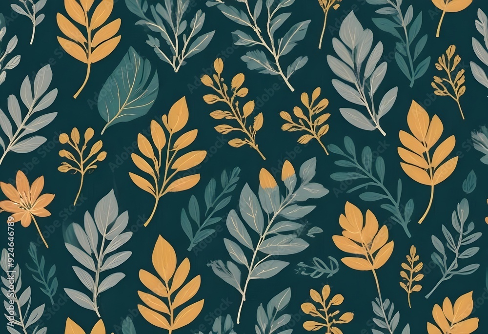Floral seamless pattern Floral seamless pattern