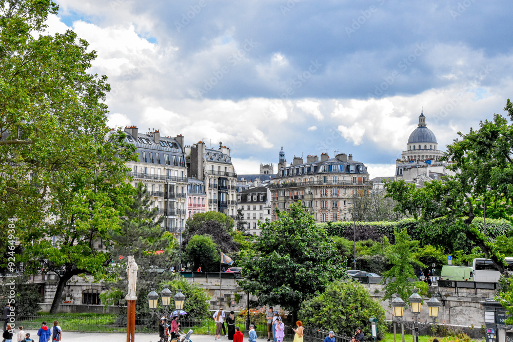 France. Paris. Views and attractions in summer France. Paris. Views and attractions in summer