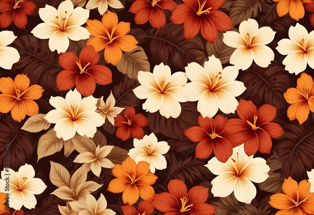 Floral pattern Floral pattern