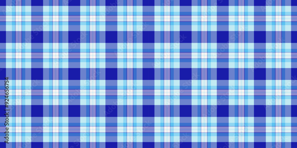 Nostalgic fabric vector pattern, trousers texture textile check. Warm background plaid tartan seamless in blue and cyan colors. Nostalgic fabric vector pattern, trousers texture textile check. Warm background plaid tartan seamless in blue and cyan colors.