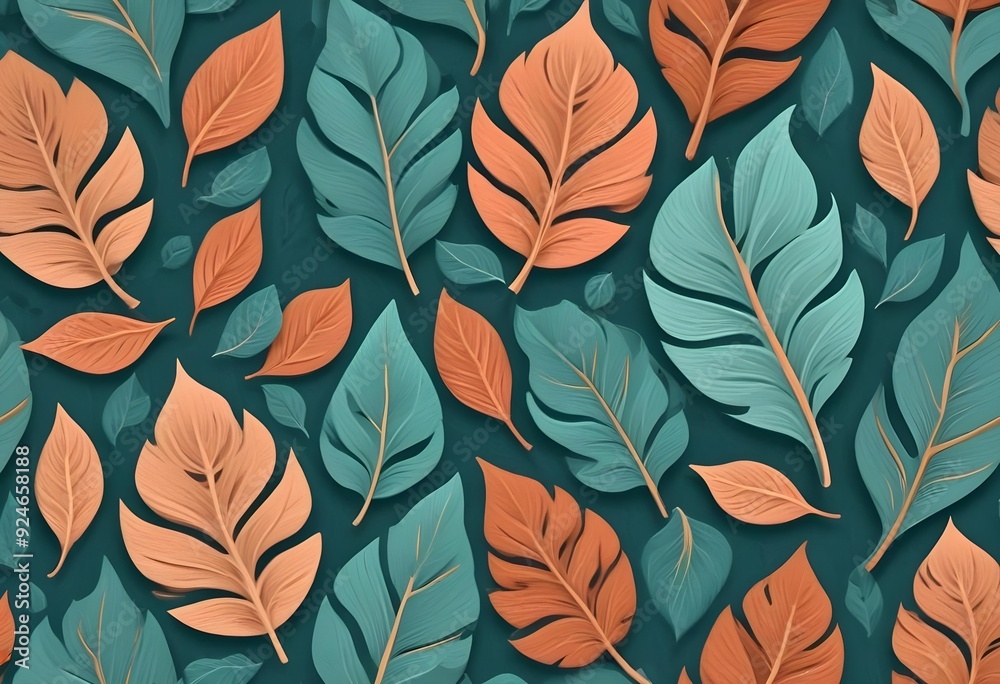 Tropical floral pattern Tropical floral pattern