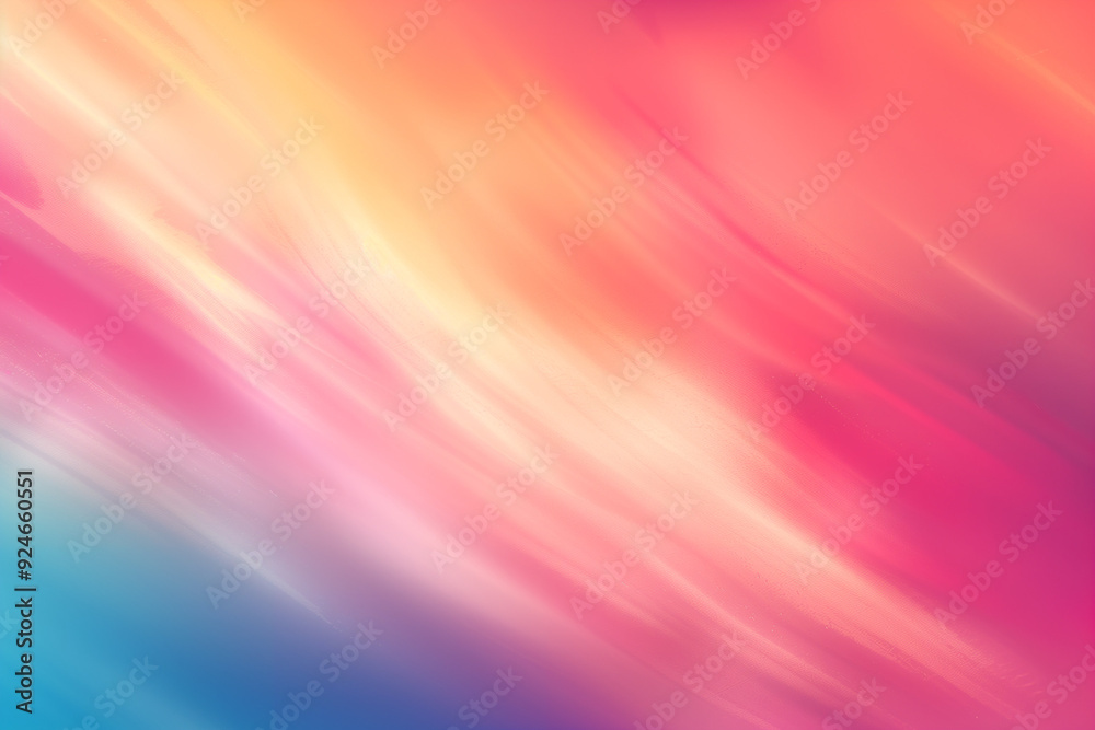 Colorful abstract waves in motion