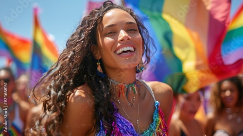 Passionate Speech by Lesbian Activist at Pride Month Rally Event.