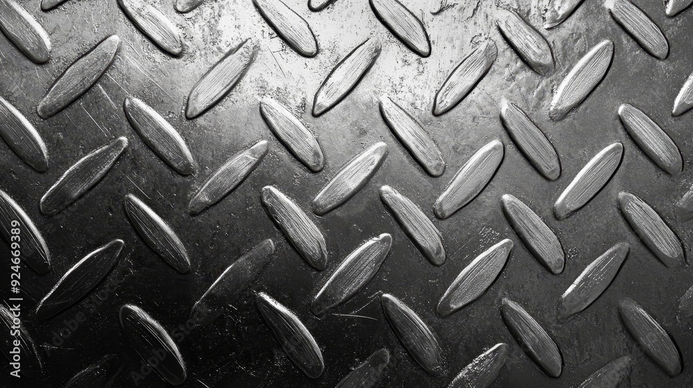 A close-up shot of a diamond plate metal surface, showcasing its textured pattern, industrial aesthetic, and rough, worn look. It symbolizes strength, durability, and ruggedness. A close-up shot of a diamond plate metal surface, showcasing its textured pattern, industrial aesthetic, and rough, worn look. It symbolizes strength, durability, and ruggedness.