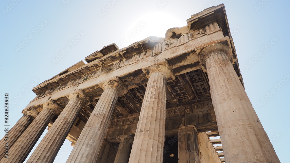 Temple of Hephaestus, Agora of Athens, 11th June 2024, Greece Temple of Hephaestus, Agora of Athens, 11th June 2024, Greece