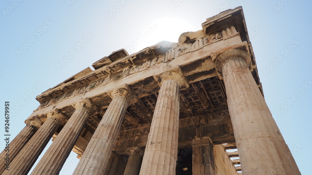 Temple of Hephaestus, Agora of Athens, 11th June 2024, Greece Temple of Hephaestus, Agora of Athens, 11th June 2024, Greece