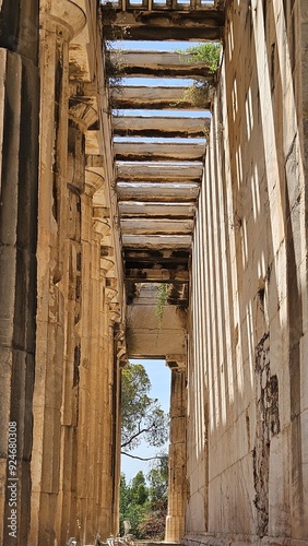 Temple of Hephaestus, Agora of Athens, 11th June 2024, Greece