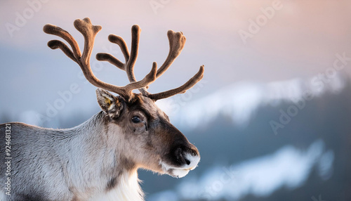 Close-Up of a Reindeer