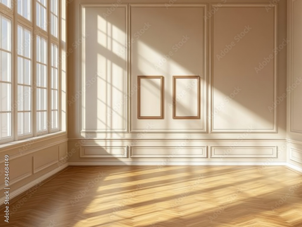 A large room with a lot of windows and a lot of light A large room with a lot of windows and a lot of light