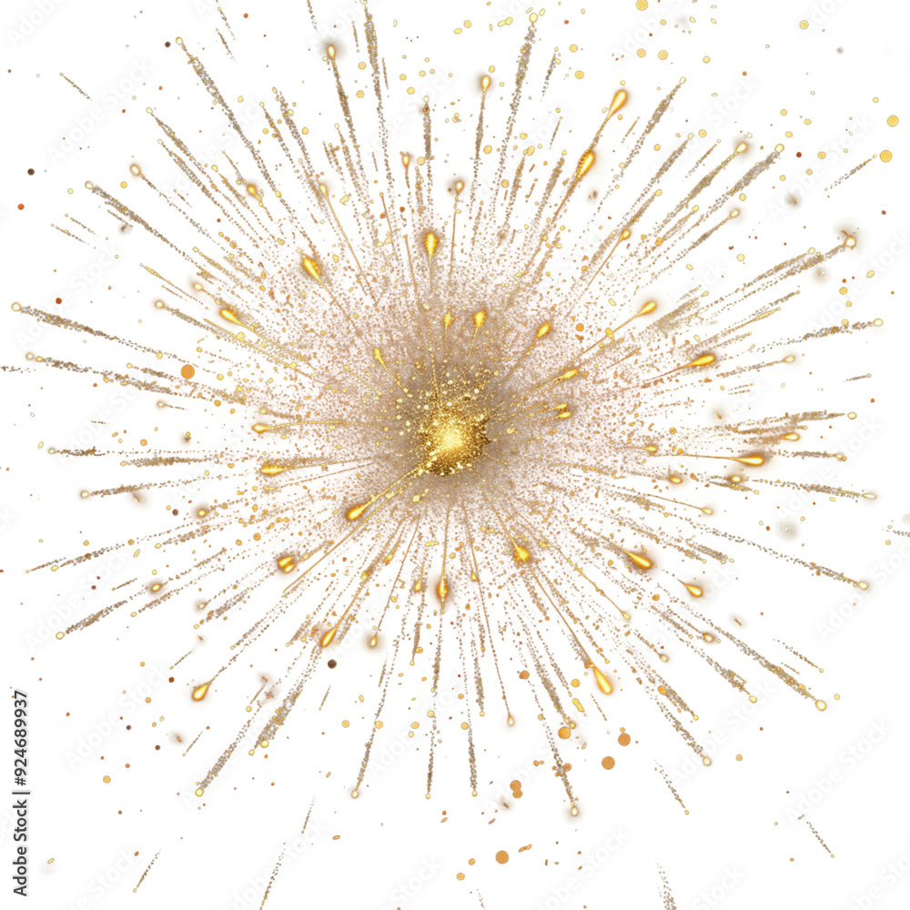 Obraz premium firework texture thin stroke lines. isolated on transparent background.png