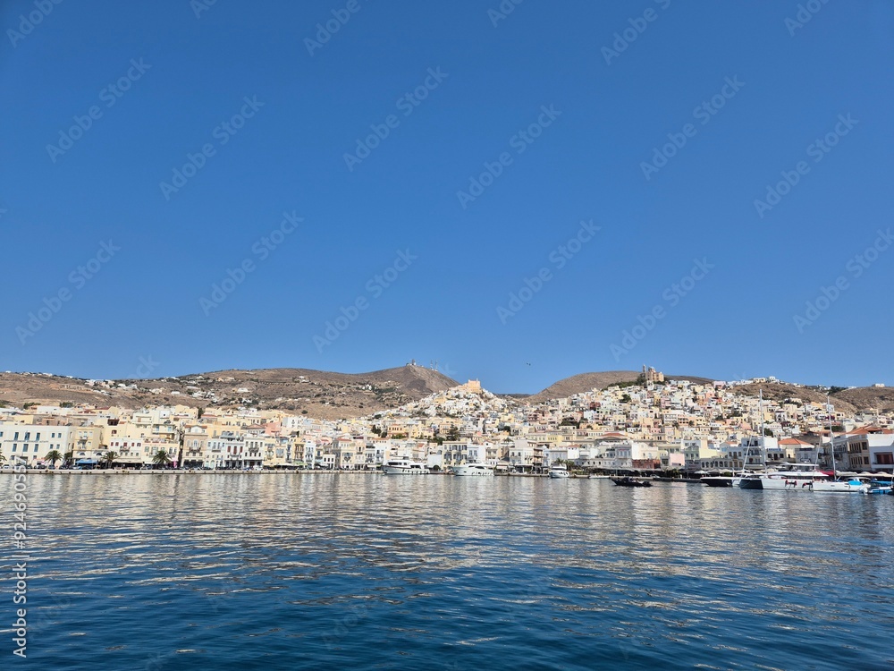 Greece, Cyclades, Syros, Ermoupoli Greece, Cyclades, Syros, Ermoupoli