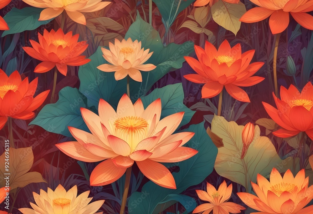 Floral pattern Floral pattern