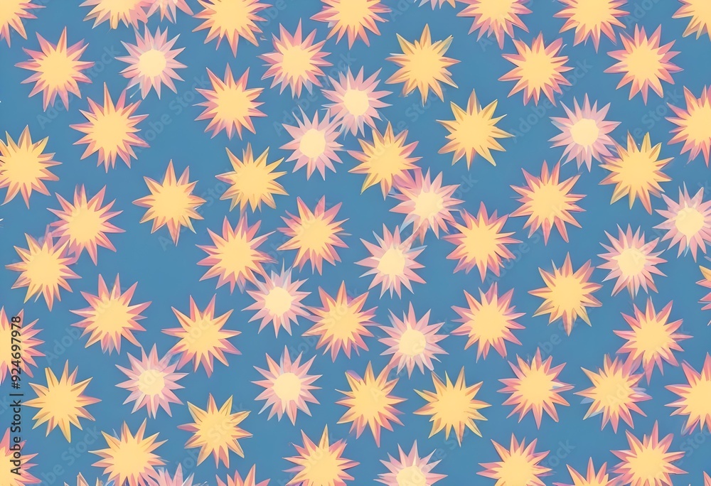 Seamless pattern with stars Seamless pattern with stars