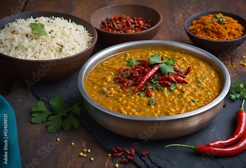 Dal tadka or dal fry or Lentil Curry is a popular Indian dish