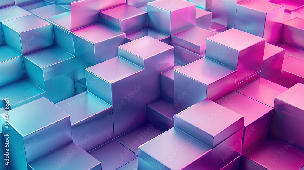 3d render geometric blue and pink cube or cubic design futuristic texture background, abstract background 3d render geometric blue and pink cube or cubic design futuristic texture background, abstract background