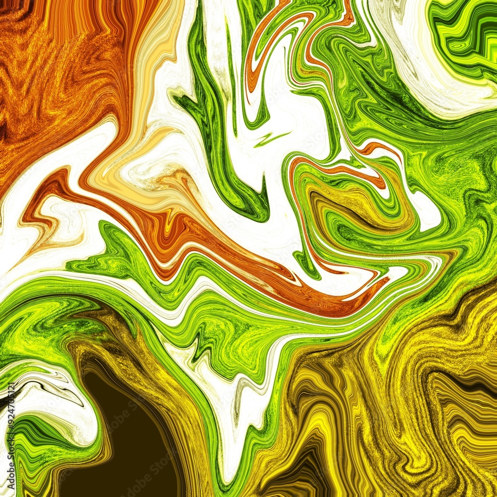 Retro Green and Brown Design: Wavy Gradient Background with Fluid Curves and Rustic Texture Retro Green and Brown Design: Wavy Gradient Background with Fluid Curves and Rustic Texture