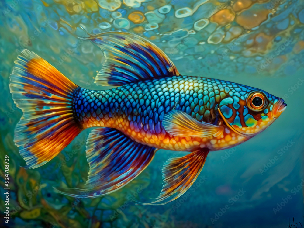 fish in aquarium fish in aquarium