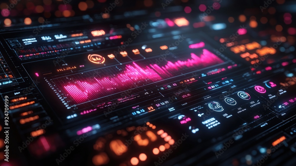 E-commerce Metrics Futuristic Background for Online Retail Business and Digital Analytics E-commerce Metrics Futuristic Background for Online Retail Business and Digital Analytics