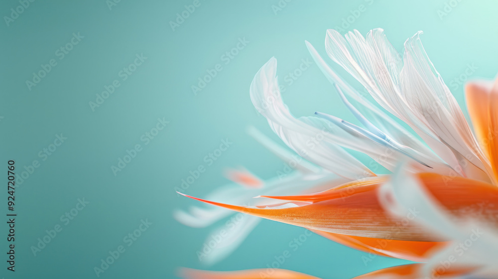 Fototapeta premium Bird of Paradise Flower Close-Up