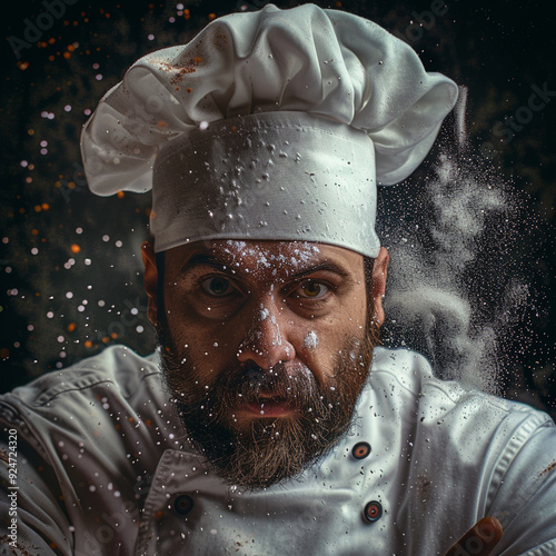 portrait of a chef, Generative AI