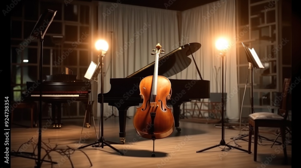 © Daisha - Cello and Piano in Concert Hall