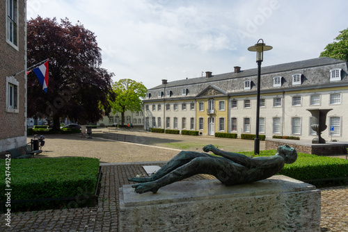 Gemeentehuis. Castle in Vaals, Netherlands.  photo