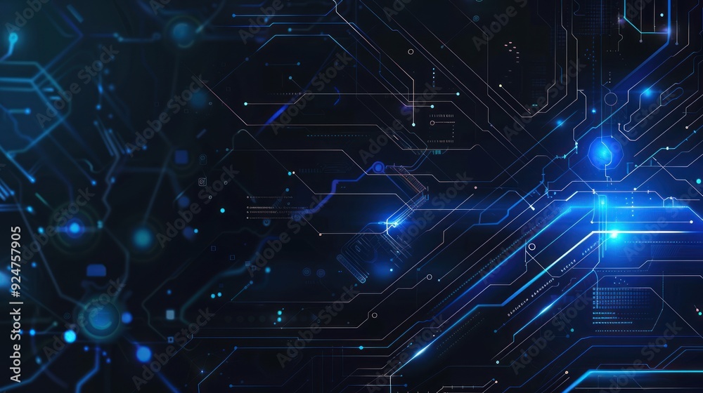 Abstract Digital Circuitry Background Abstract Digital Circuitry Background
