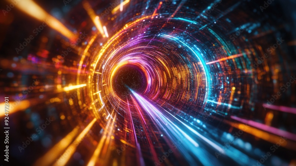 Infinite Tunnel: Cosmic Kaleidoscope Infinite Tunnel: Cosmic Kaleidoscope