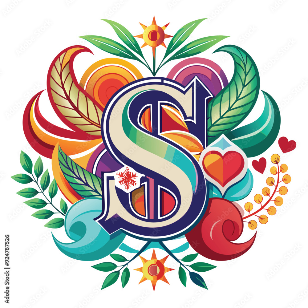 the logo monogram of the letters s the logo monogram of the letters s