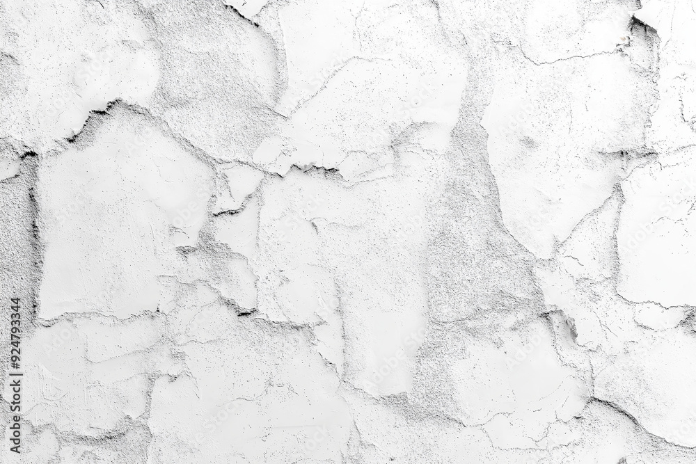 An abstract grunge texture featuring a cracked and weathered white and grey surface. An abstract grunge texture featuring a cracked and weathered white and grey surface.