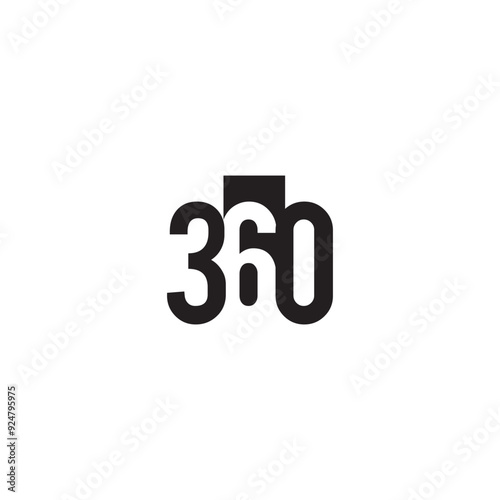 360 logo design. 360 degree ,360 degree rotation, 360 Logo